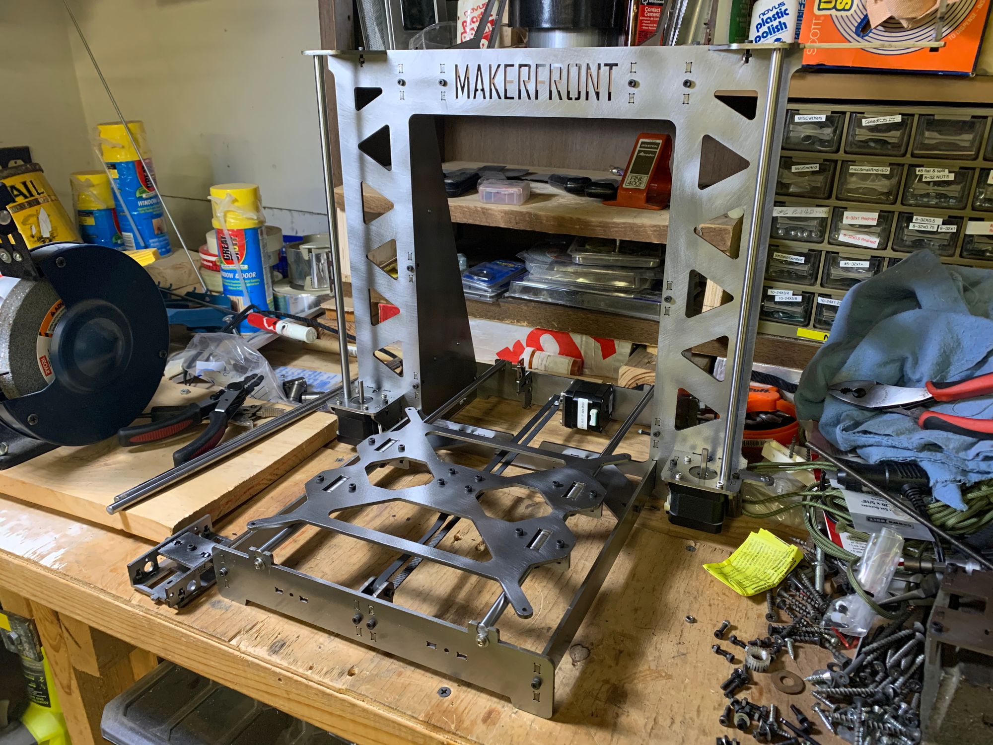 Makerfront Rebuild Part 1: Frame Job